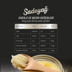 İnek Sadeyağ 5 Kg - Sütlü Yayla