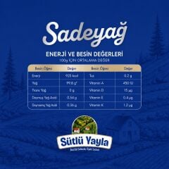 İnek Sadeyağ 750 Gram  - Sütlü Yayla